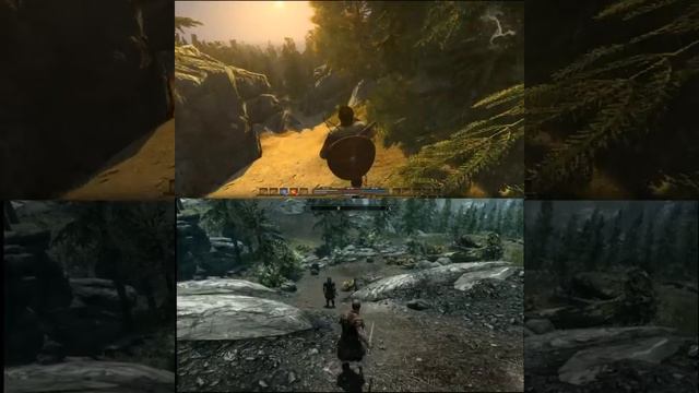 TES Skyrim vs Arcania Gothic IV