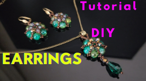 How to make earrings/DIY/Tutorial//Мастер-класс/Серьги