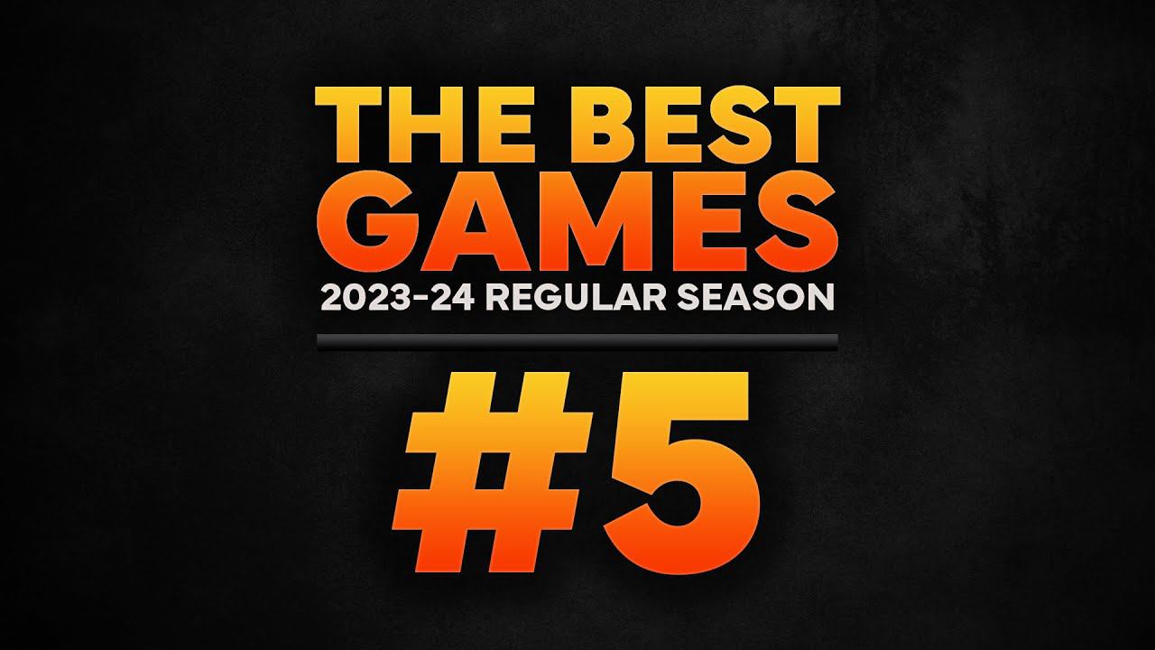 Top Game #5  | Лучшие игры постсезона|2023-24 | Sunday Night Streams
