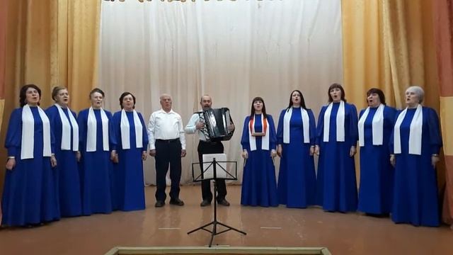 "Август мой", народный любительский хор "Надежда", руководитель А.Г. Зеров