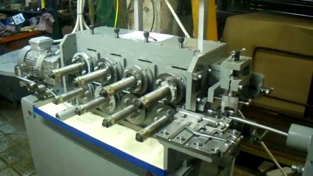 Станок изготовления металлорукава Р4 смотреть онлайн