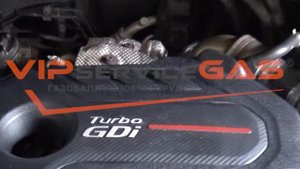 Гбо на KIA Sorento 2.0 T-GDI. Установка ГБО 4 поколения Харьков. Газ на КИА Соренто