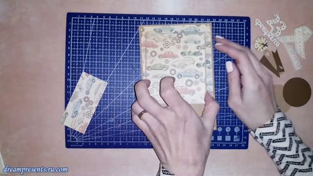 Простая открытка на 23 февраля своими руками. Мастер-класс смотреть онлайн