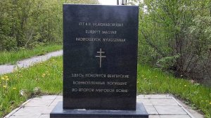 Памятник Венгерским военнопленным в г. Жигулевске. Самарская область. Россия.