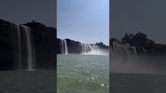 Самые широкие водопады Индии Джагдалпур#shorts#india#индия#шортс
