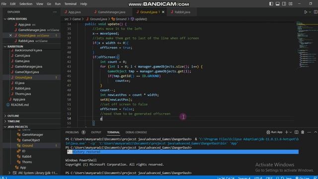 Simple java game development : adding enemy objects to the ground objects part B смотреть онлайн