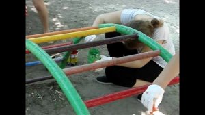 Ответственные Граждане. Покраска детской площадки садика №41