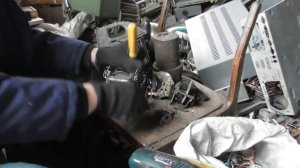 Сколько меди в старом электро счётчике?