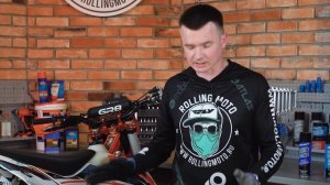 Смазка подшипников колес мотоцикла