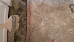 ВЫРАВНИВАНИЕ ПОЛА(стяжка) в прихожей, своими женскими руками.