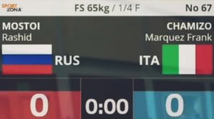 Рашид Мстой (Россия) - Чамизо (Италия)
