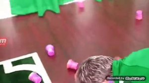 Jesse and Mike: Play doh knocks eye!