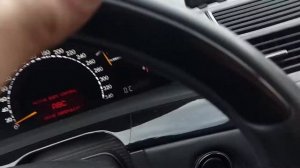 Что означает красная надпись АВС на приборной панели W220