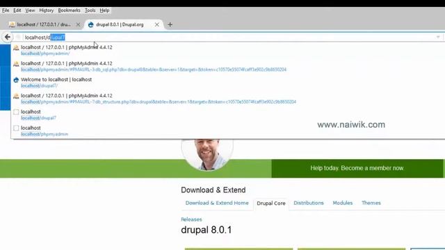 Install Drupal 8 on windows | Xampp Localhost