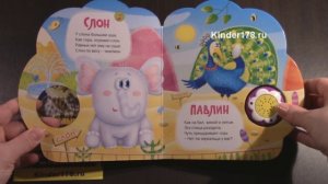 Музыкальная книга "Мой любимый зоопарк" Стихи малышам. Азбукварик. Видео-обзор