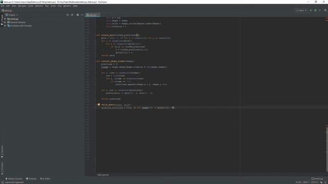 How to make Tetris in Python | Part 1 смотреть онлайн