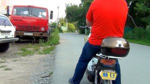 Тестирование электроскутера с мотором на 350Ватт с заводским контроллером на 350Ватт Замеры скорост