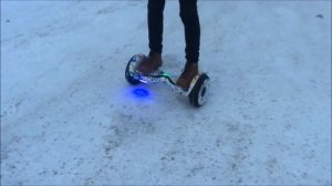 Катаемся на гироскутере зимой SMART BALANCE PREMIUM 10.5