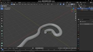 Blender. Змея. Часть 1. #shrots