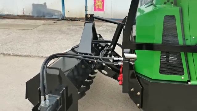 Роторный культиватор (почвофреза) на многофункциональных погрузчиках STEEL CAMEL