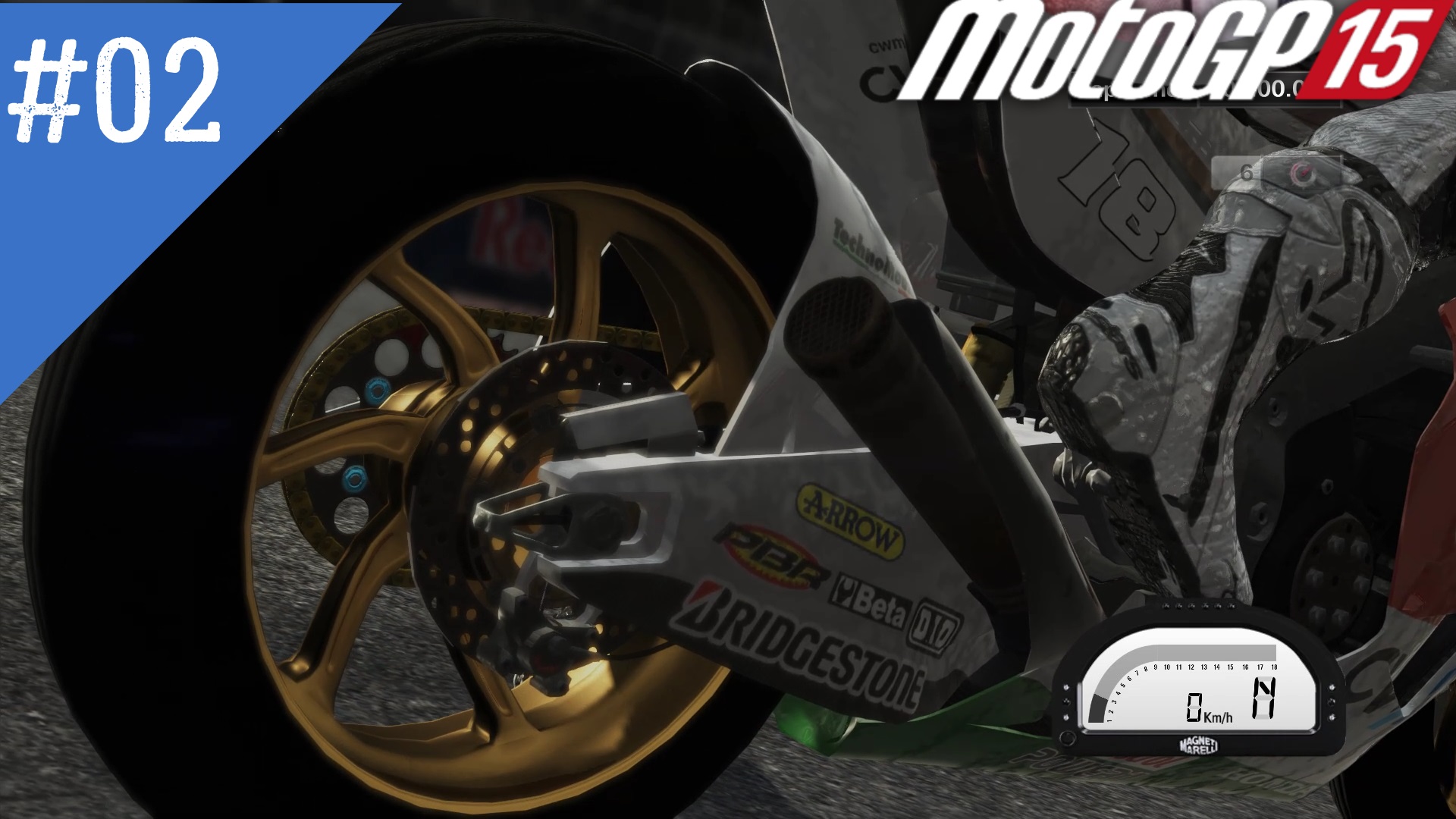Honda - #2 Austin USA - Прохождение игры MotoGP15 | Dualshock 4