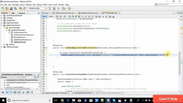 JavaFX Splash Screen Tutorial Part -2 with Code