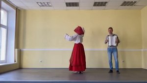 Александра Керечанина - Сольная пляска Липецкой области с припевками под наигрыш «Барыня»