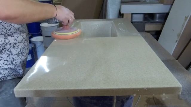 Полировка Столешницы из Искусственного камня