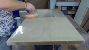 Полировка Столешницы из Искусственного камня