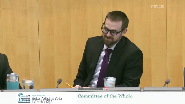 19th Assembly, 2nd Session, Day 148 - Dëne Sųłıné Yatıé / Chipewyan Interpretation 8MARCH2023 смотреть онлайн