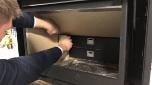 замена вермикулита в каминной вставке HWAM
