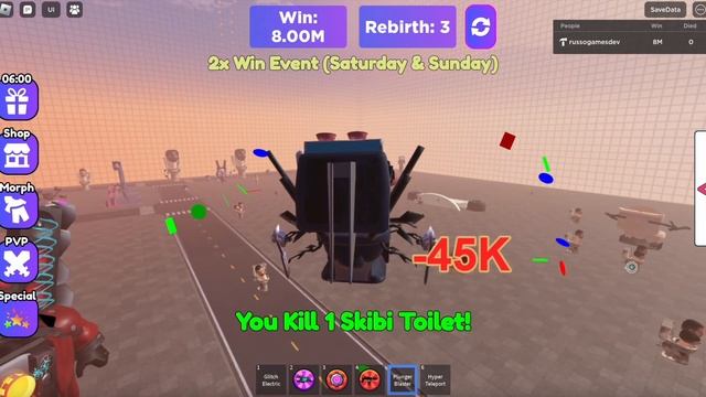 New Skibidi Toilet Episode 63 Glitch Plungerman Morph in Toilet Attack #roblox #skibiditoilet смотреть онлайн