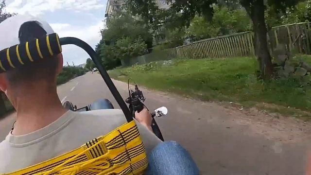 Покатушки на трайке. Trike ride. смотреть онлайн