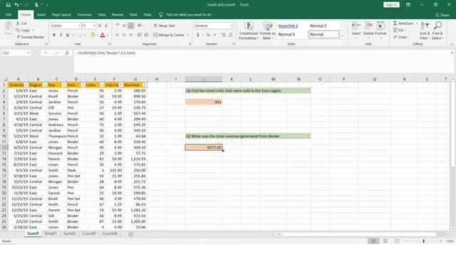 Microsoft Excel Tutorial For Beginners | Excel Basics | Excel Formulas And Functions | Simplilearn