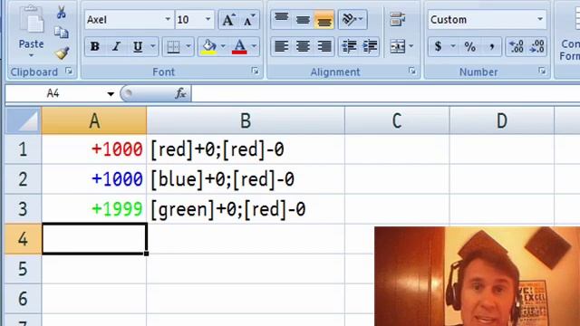 Excel - Power of Custom Number Formatting in Excel | Learn to Use All 56 Colors! - Episode 1142 смотреть онлайн