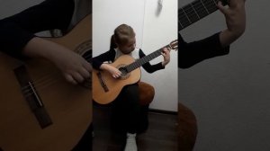 Прелюдия. М. Каркасси. 1 класс Гитара