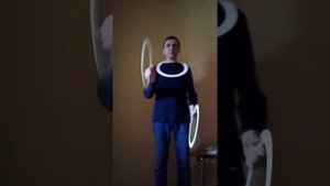 Жонглирование кольцами урок 1