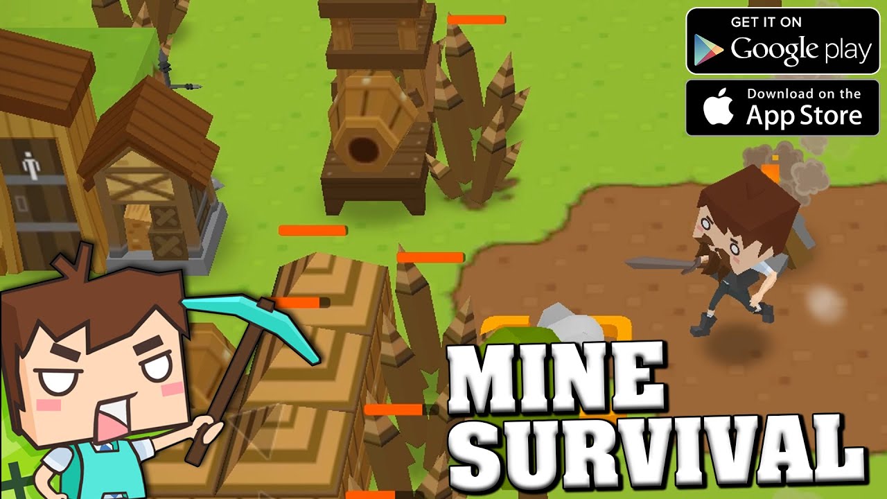 MINE SURVIAVAL - перестраиваем базу - Android, IOS