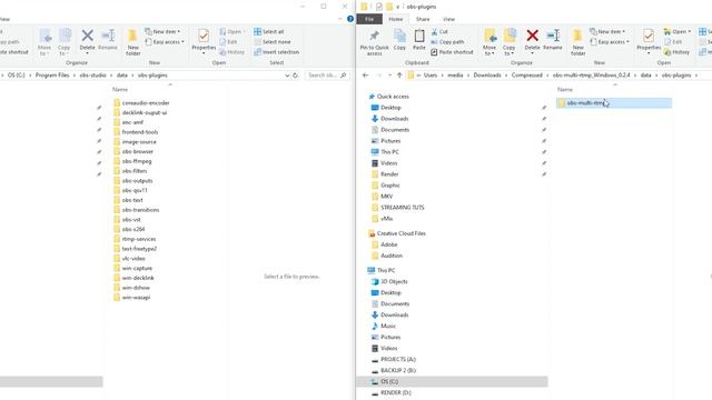 Live streaming ke banyak akun Facebook dan Youtube dengan OBS dan plugin Multiple RTMP смотреть онлайн