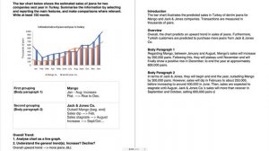 IELTS Academic Writing Task 1 - Bar Charts Lesson 2