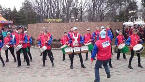 Ансамбль "Юнга" г.Новороссийск. Выступление на Масленницу в Краснодаре 13.03.2016