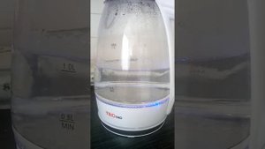 кипячение воды в электро чайнике