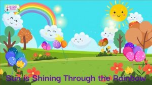 Red Orange Yellow Green Blue indigo Violet | Rainbow Colors Animation Song | @abenglishrhymes