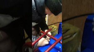 Снегокат с мотором. Детский снегоход.