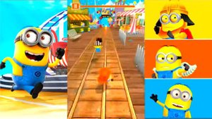 DESPICABLE ME MINION RUSH RACE MULTIPLAYER VERY FAST VERSION 2015 HD