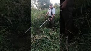 Как правильно работать мульчером ножом на триммере fs250stihl