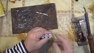 ЗАМЕНА АККУМУЛЯТОРОВ 4 Х 18650 в повербанке