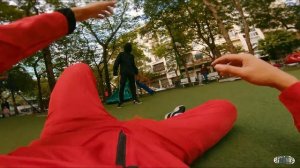 SQUID GAME PINK SOLDIERS CHASING FOR LIFE (Epic Parkour POV Chase) | HIGHNOY