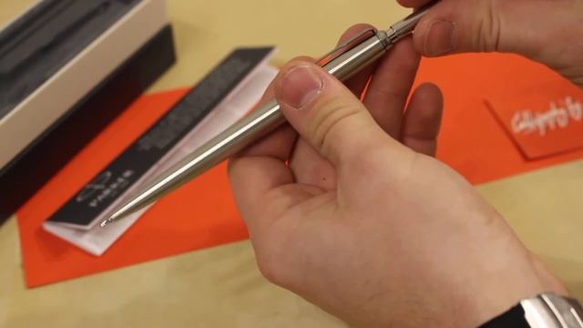 Автоматический карандаш Parker Jotter Stainless Steel CT смотреть онлайн