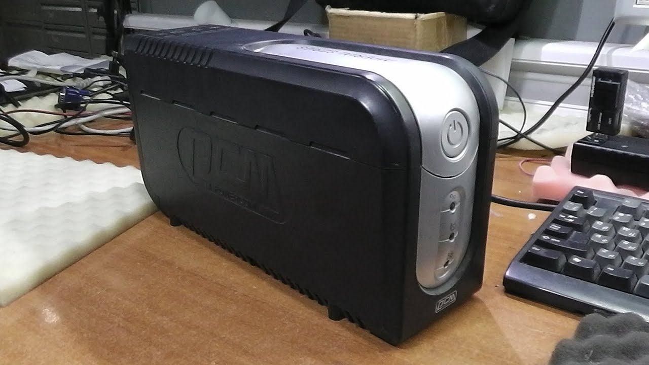 Не включается. При подключении выбивает автомат. ИБП(UPS) PowerCom Imperial IMP-425AP смотреть онлайн